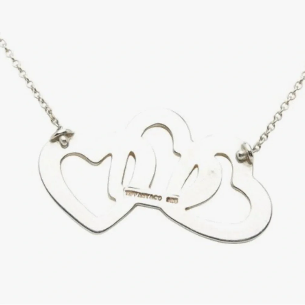 Tiffany & Co. Triple Heart Pendant-Sterling Silver